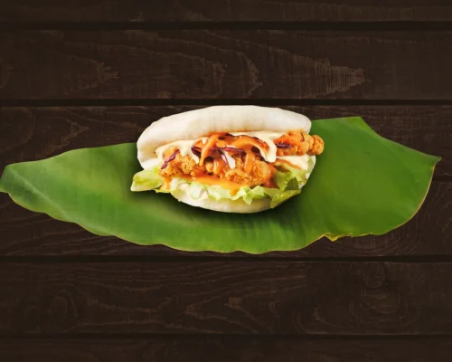 3 Bao 1 stk. Crispy Chicken
